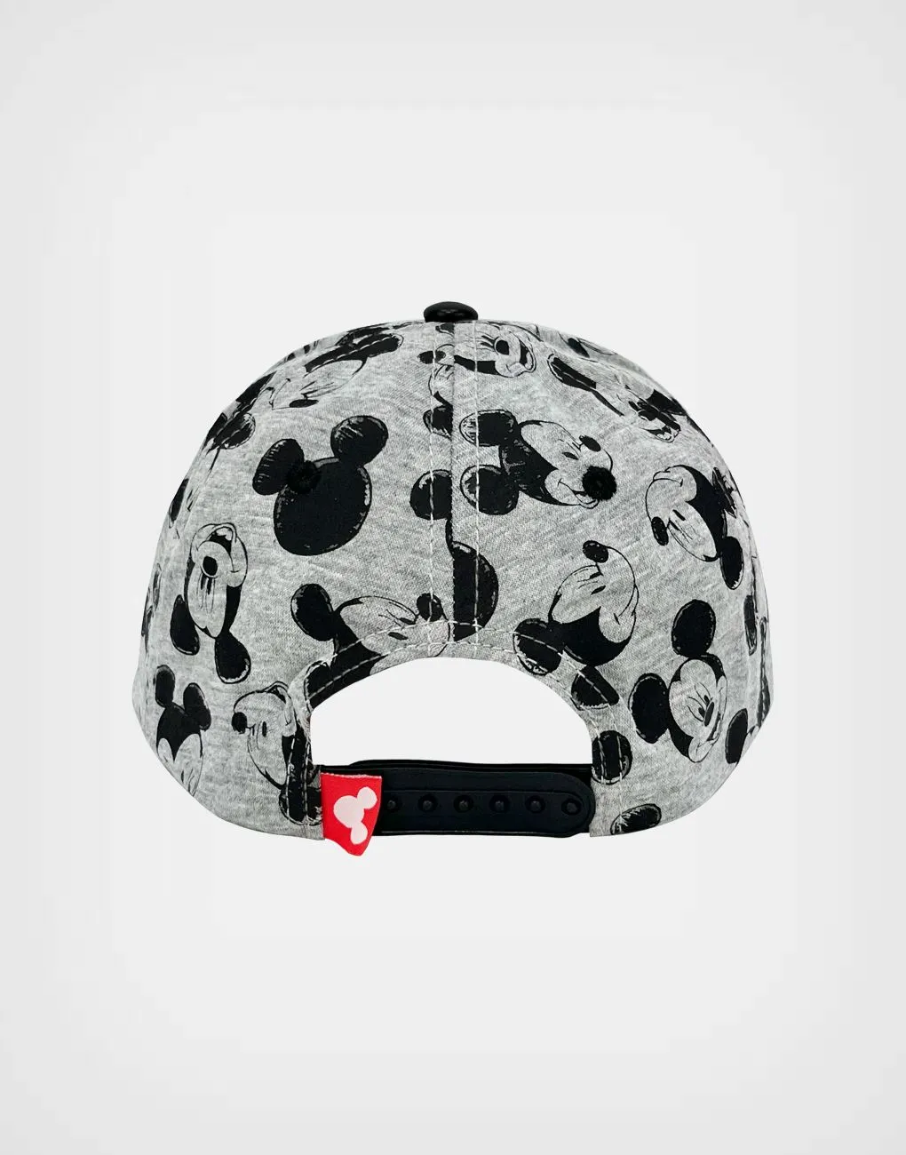 Gorra Mickey Mouse Color Gris + Negro Para Niños