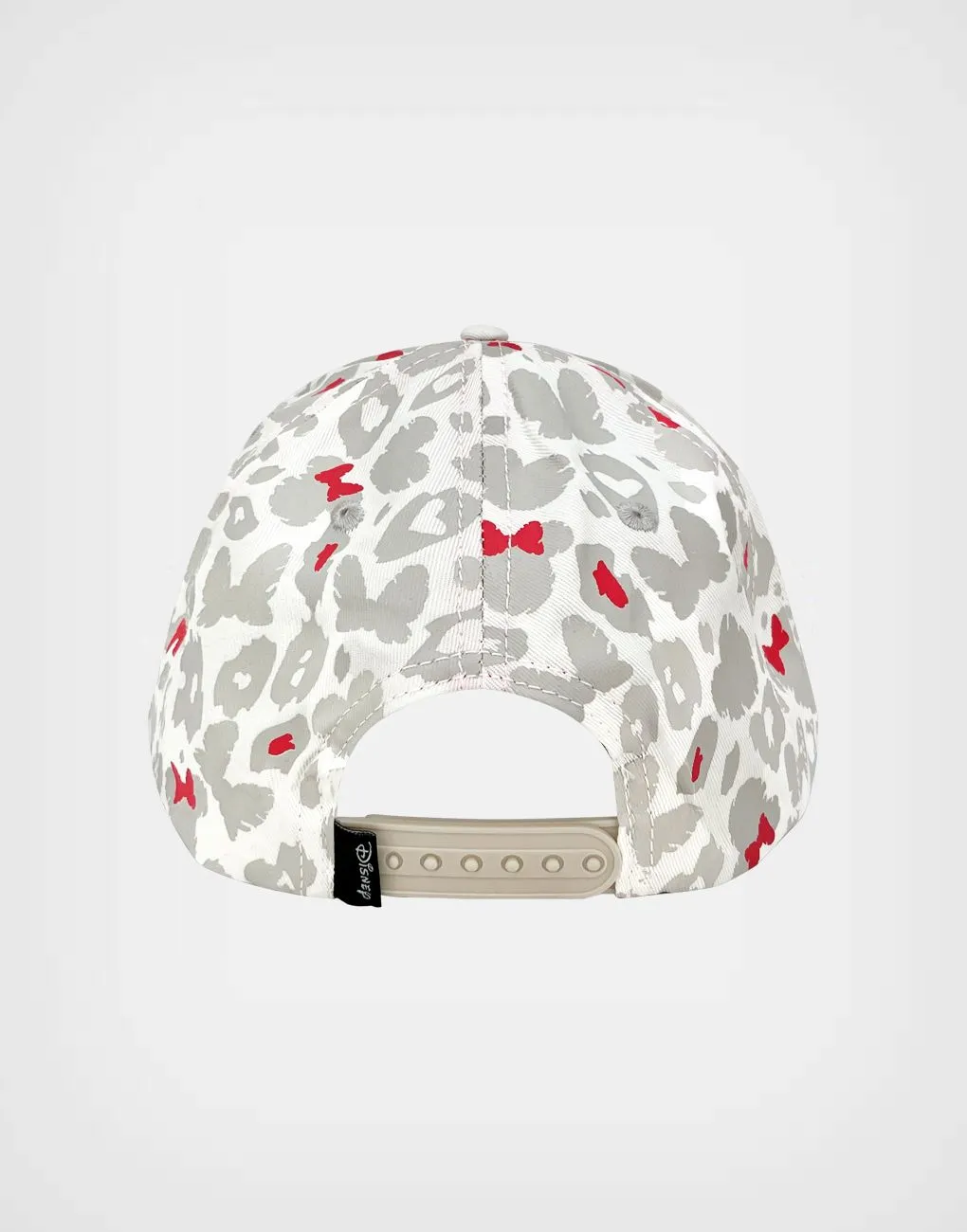 Gorra Minnie Mouse Color Beige + Rojo Para Niñas