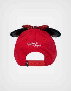 Gorra Minnie Mouse Color Rojo Para Niñas