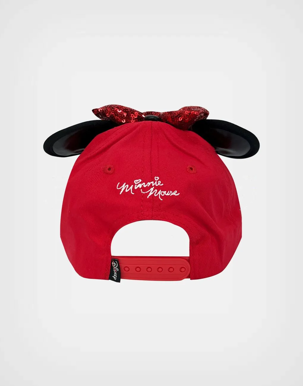 Gorra Minnie Mouse Color Rojo Para Niñas