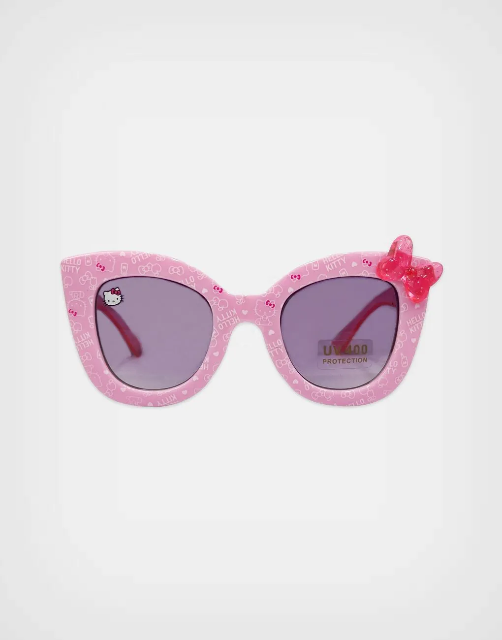 Lentes de Sol Hello Kitty Color Rosados con Estuche Para Niñas