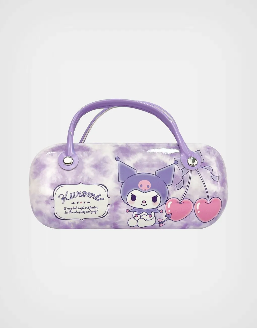 Lentes de Sol Kuromi color Lila con Estuche Para Niñas