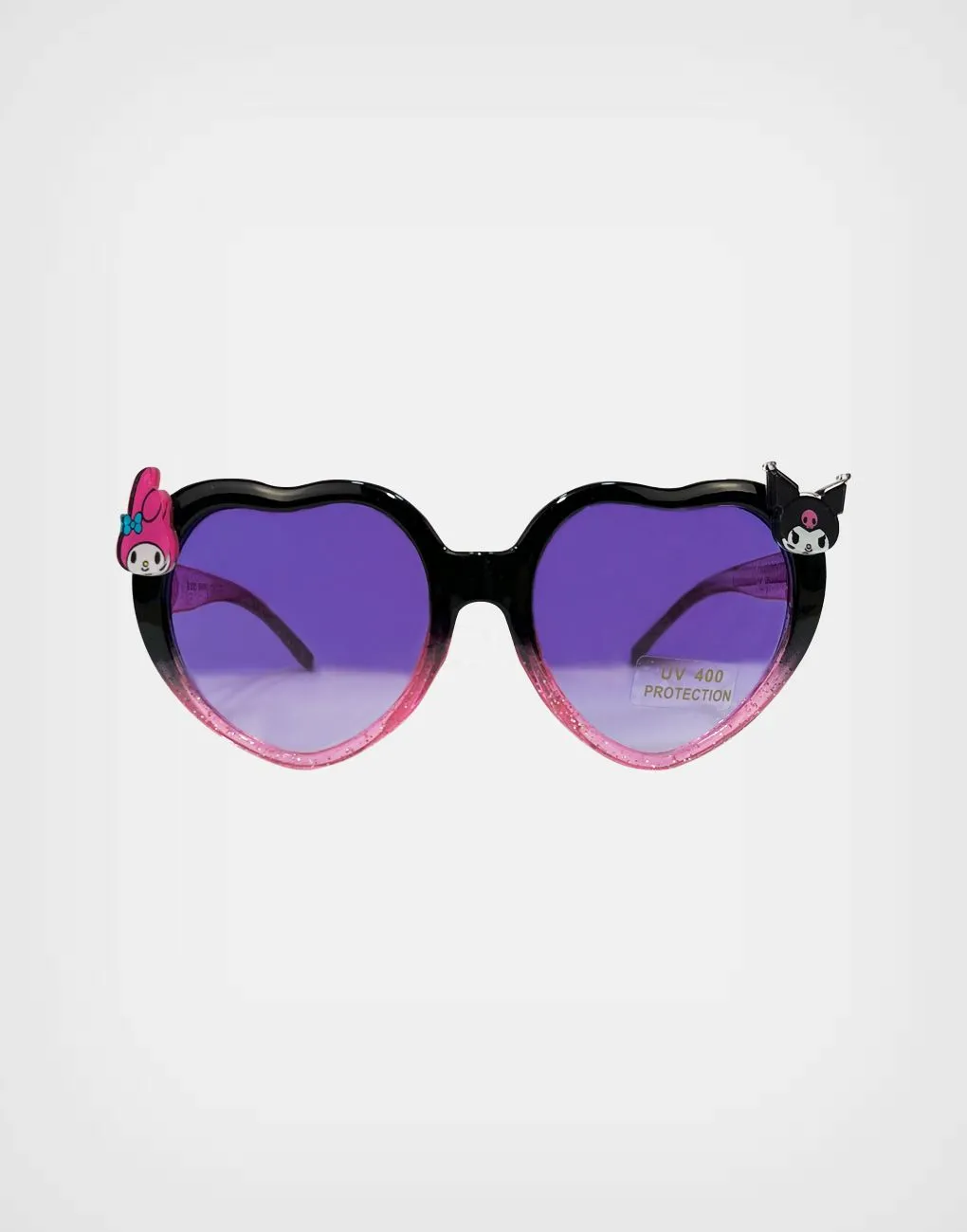 Lentes de Sol Kuromi Color Rosa con Estuche Para Niñas