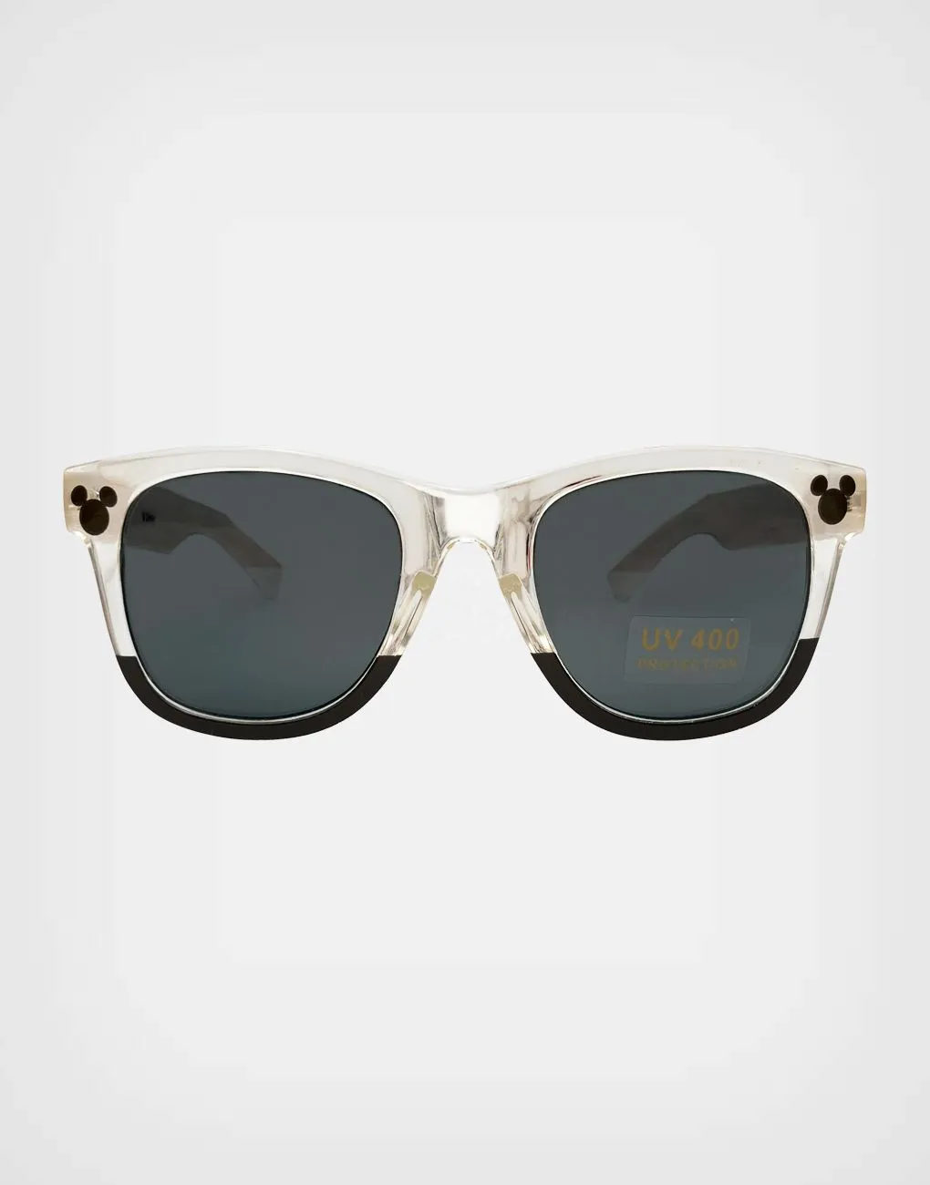 Lentes de Sol Mickey Mouse Color Beige con Estuche Para Niños