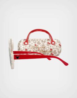 Lentes de Sol Minnie Mouse Color Beige con Estuche Para Niños