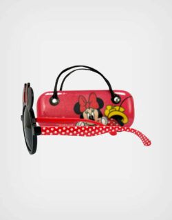 Lentes de Sol Minnie Mouse Color Rojo con Estuche Para Niñas
