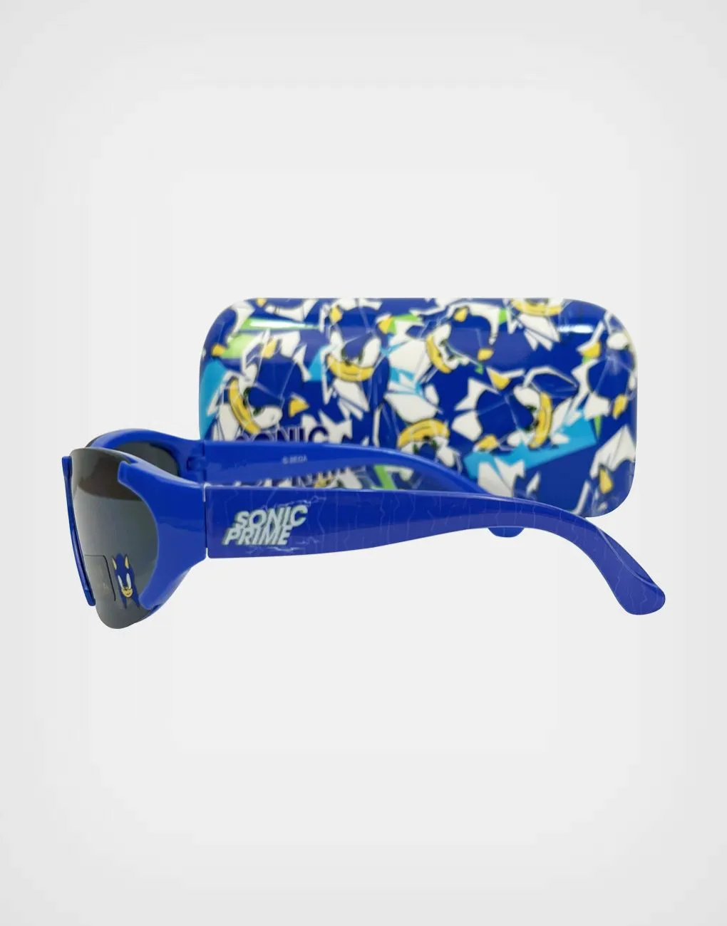 Lentes de Sol Sonic Prime Color Azul con Estuche Para Niños