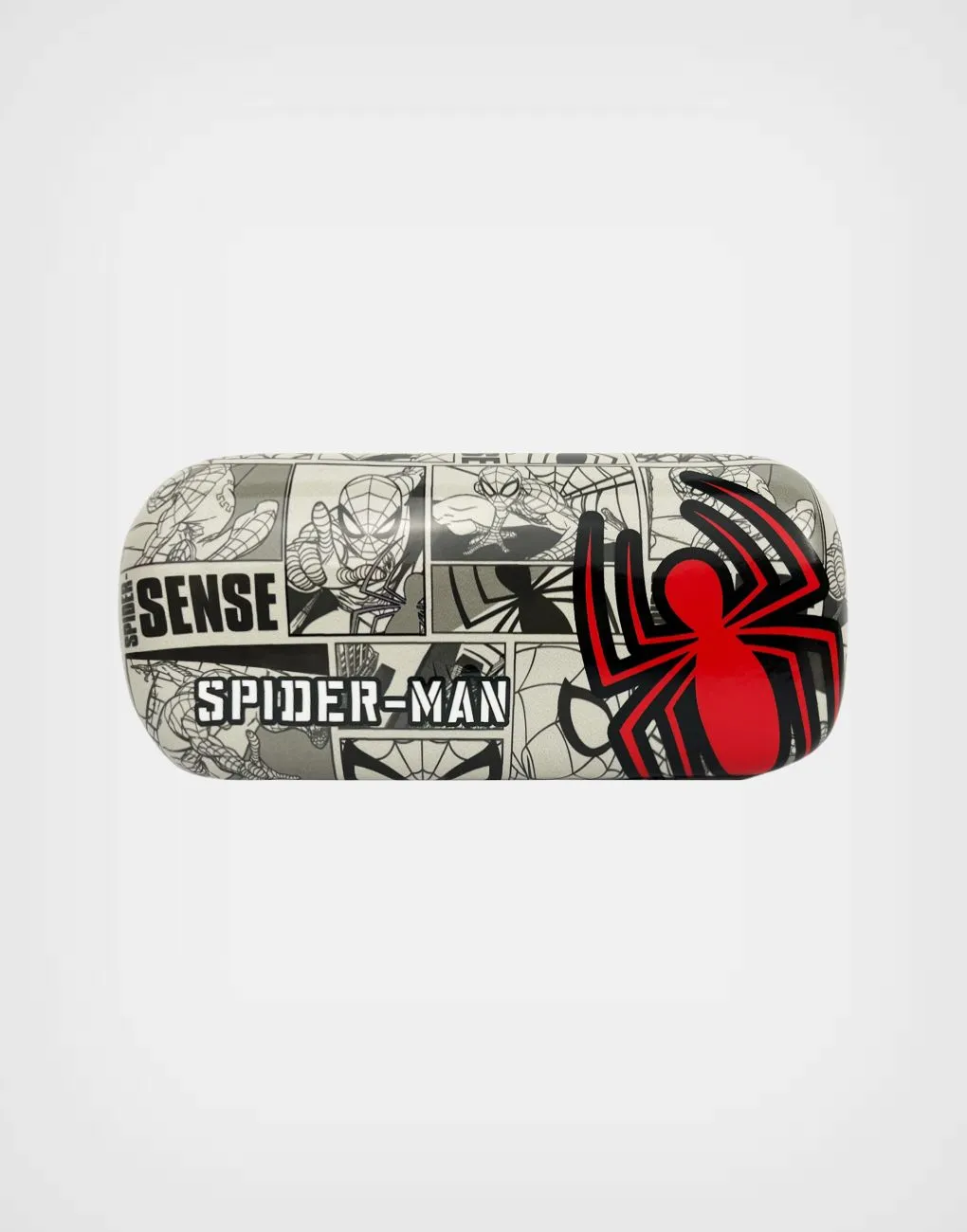 Lentes de Sol Spider Man Color Gris Estilo Comics con Estuche Para Niños