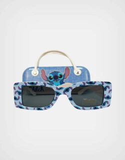 Lentes de Sol Stitch Color Azul con Estuche Para Niñas