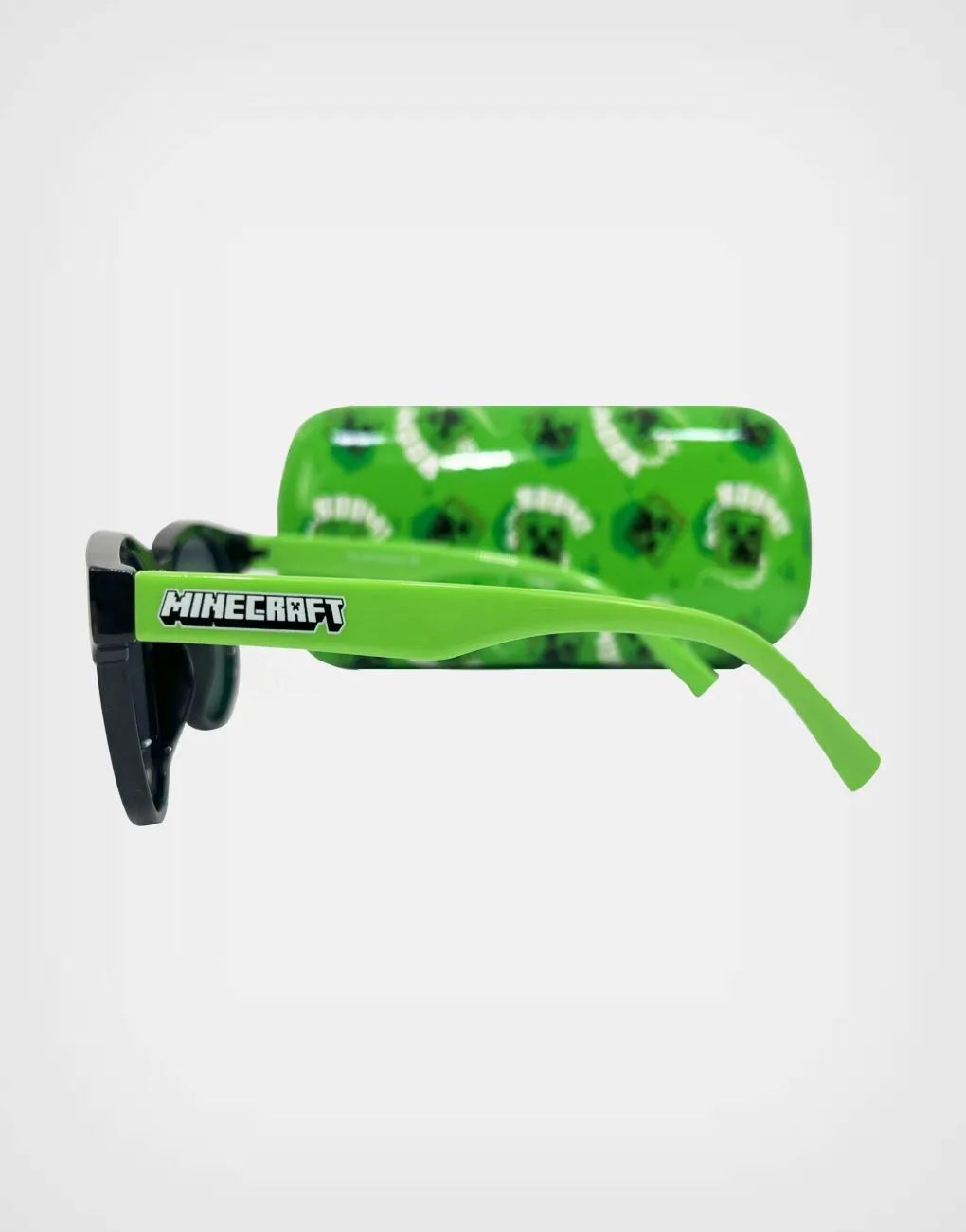 Lentes de Sol con Estuche Creeper Boom Minecraft Color Verde y Negro
