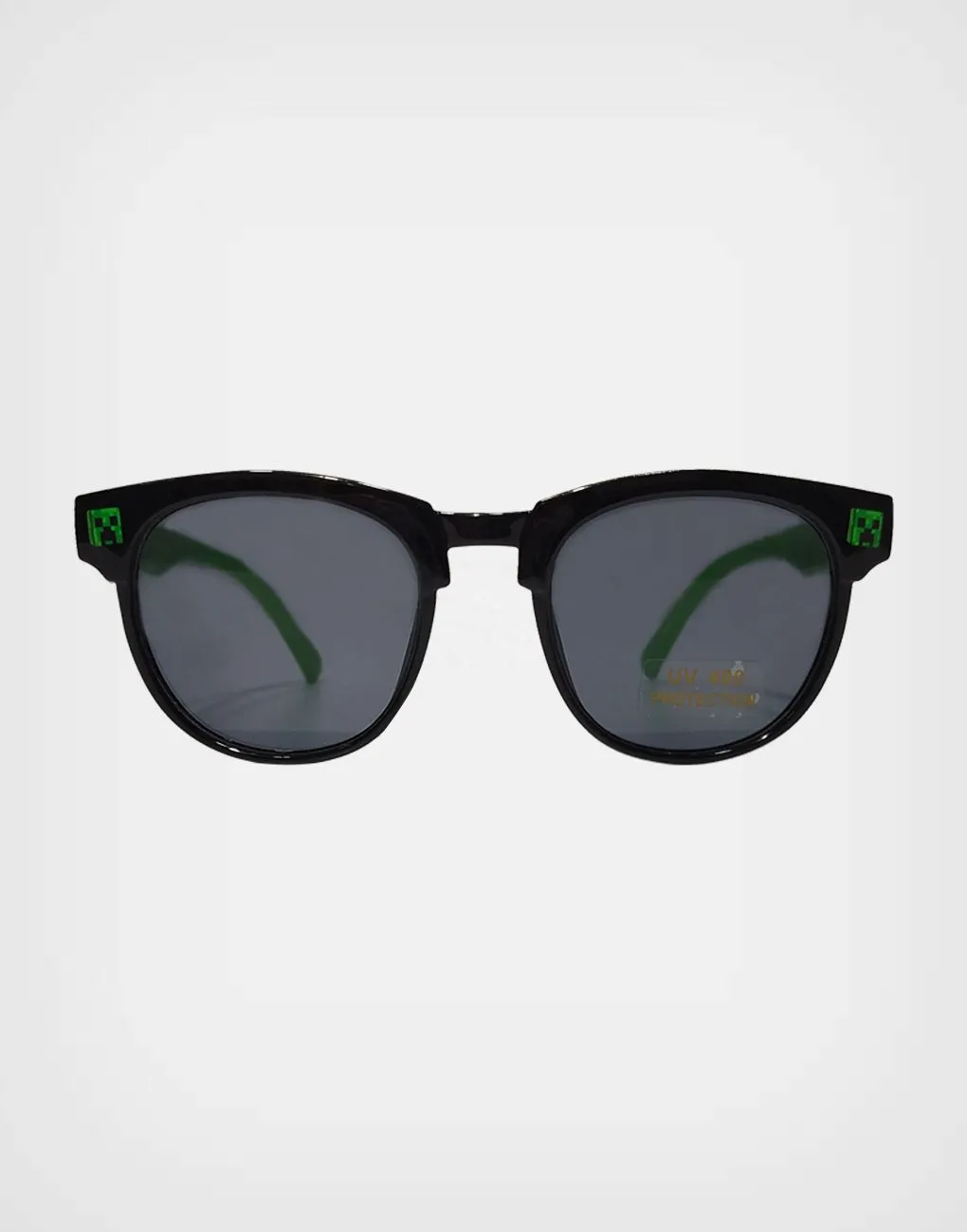 Lentes de Sol con Estuche Creeper Boom Minecraft Color Verde + Negro