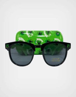 Lentes de Sol con Estuche Creeper Boom Minecraft Color Verde y Negro