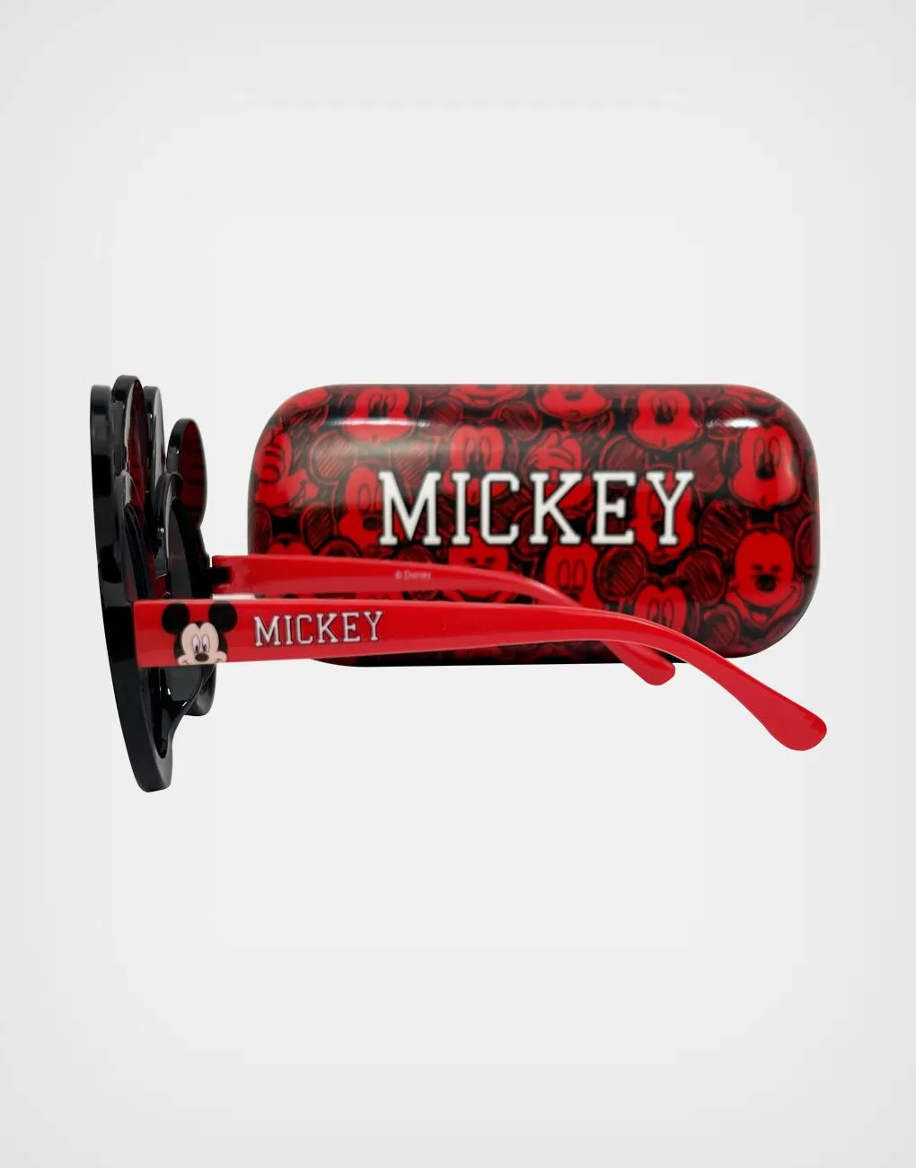 Lentes de Sol Mickey Mouse Color Negro + Rojo con Estuche Para Niños