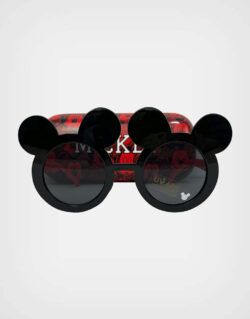 Lentes de Sol Mickey Mouse Color Negro + Rojo con Estuche Para Niños