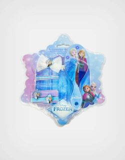 Set De Accesorios Para Cabello Frozen Color Celeste