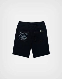 Bermuda Sonic Shadow Color Negro para niños