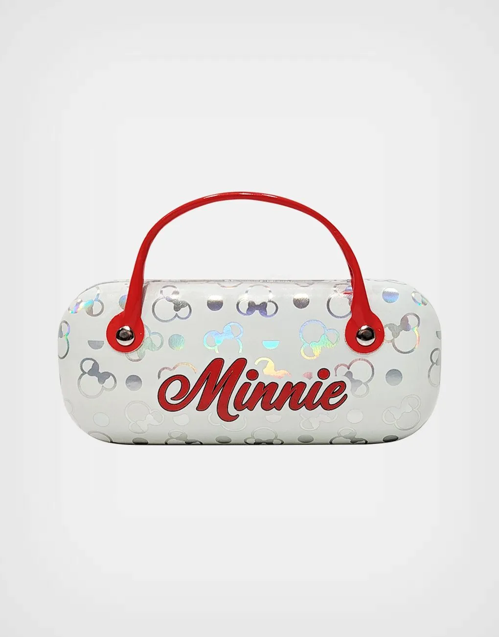 Lentes de Sol Minnie Mouse Color Beige + Rojo con Estuche Para Niñas