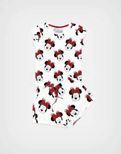 Pijama MC Minnie Mouse Color Beige Para Niñas