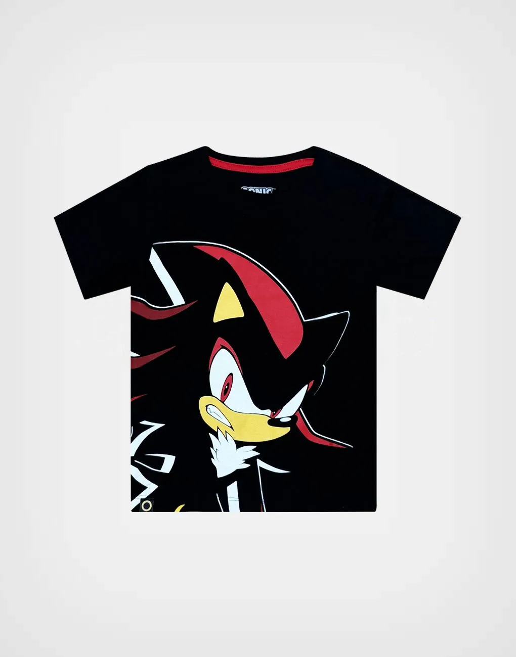 Pijama Manga Corta Sonic Shadow Para Niños