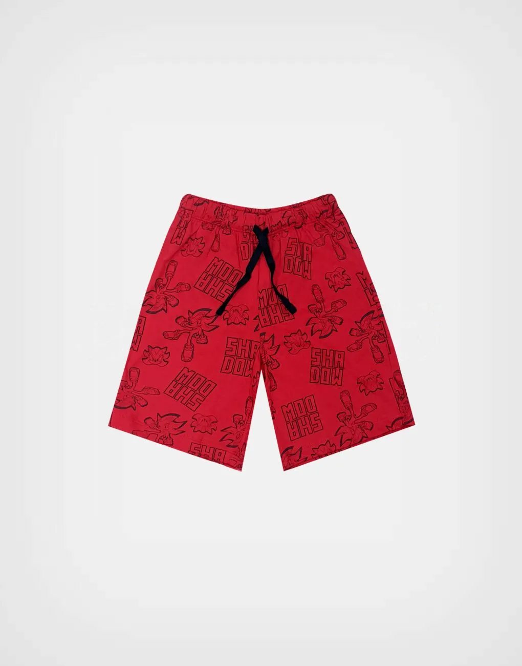 Pijama Manga Corta Sonic Shadow Para Niños