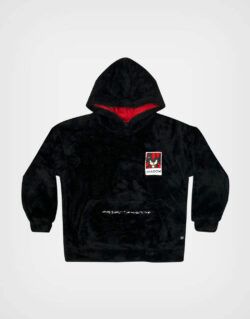 Polera Con Capucha Sonic Shadow Color Negro Para Niños
