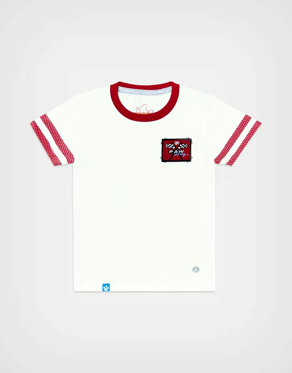 Polo Manga Corta Paw Patrol Color Beige + Rojo para Niños