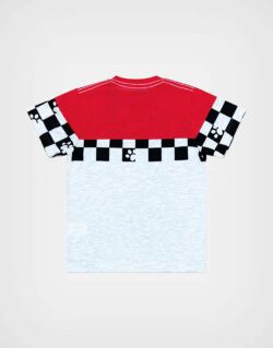 Polo Manga Corta Paw Patrol Color Rojo + Gris para Niños