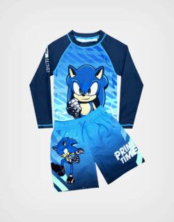 Ropa de Baño Sonic Color Azul Para Niños