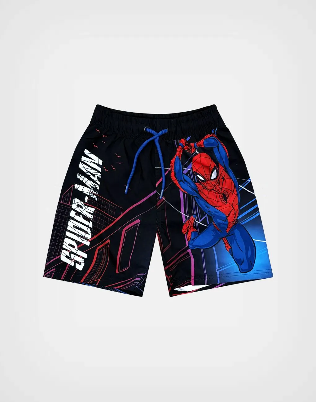 Ropa de Baño Spider Man Color Negro Para Niños