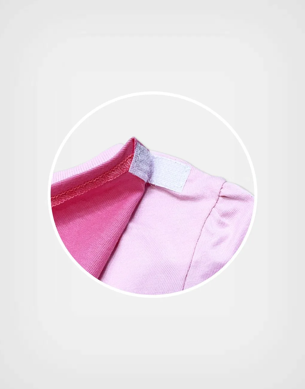 Vestido manga corta Color Fucsia Skye Paw Patrol