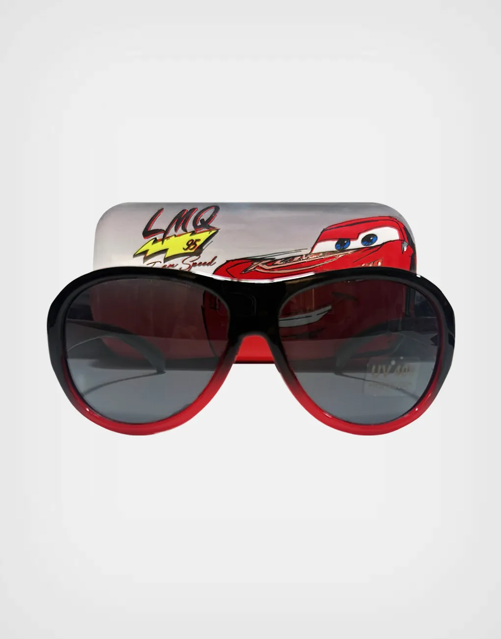 Lentes Cars Rayo McQueen Color Rojo Para Niños