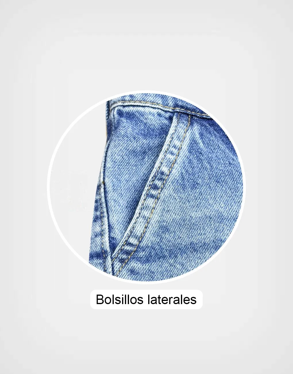 Pantalón Jean Color Azul Bluey Para Niños