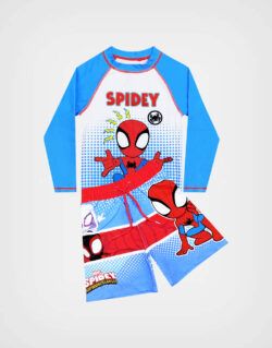Ropa de Baño Spider Man Color Azul Para Niños