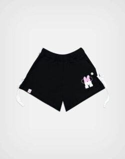 Short Color Negro Minnie Mouse Para Niñas