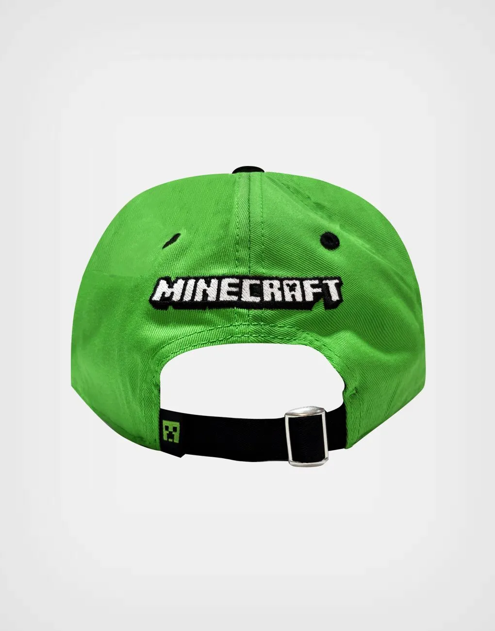 Gorra Minecraft Color Verde Creeper + Zombies Para Niños
