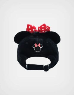 Gorra Minnie Mouse Color Negro Para Niñas