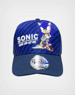 Gorra Sonic Color Azul Para Niños