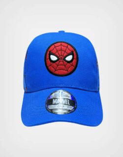 Gorra Spider Man Color Azul Icon Para Niños