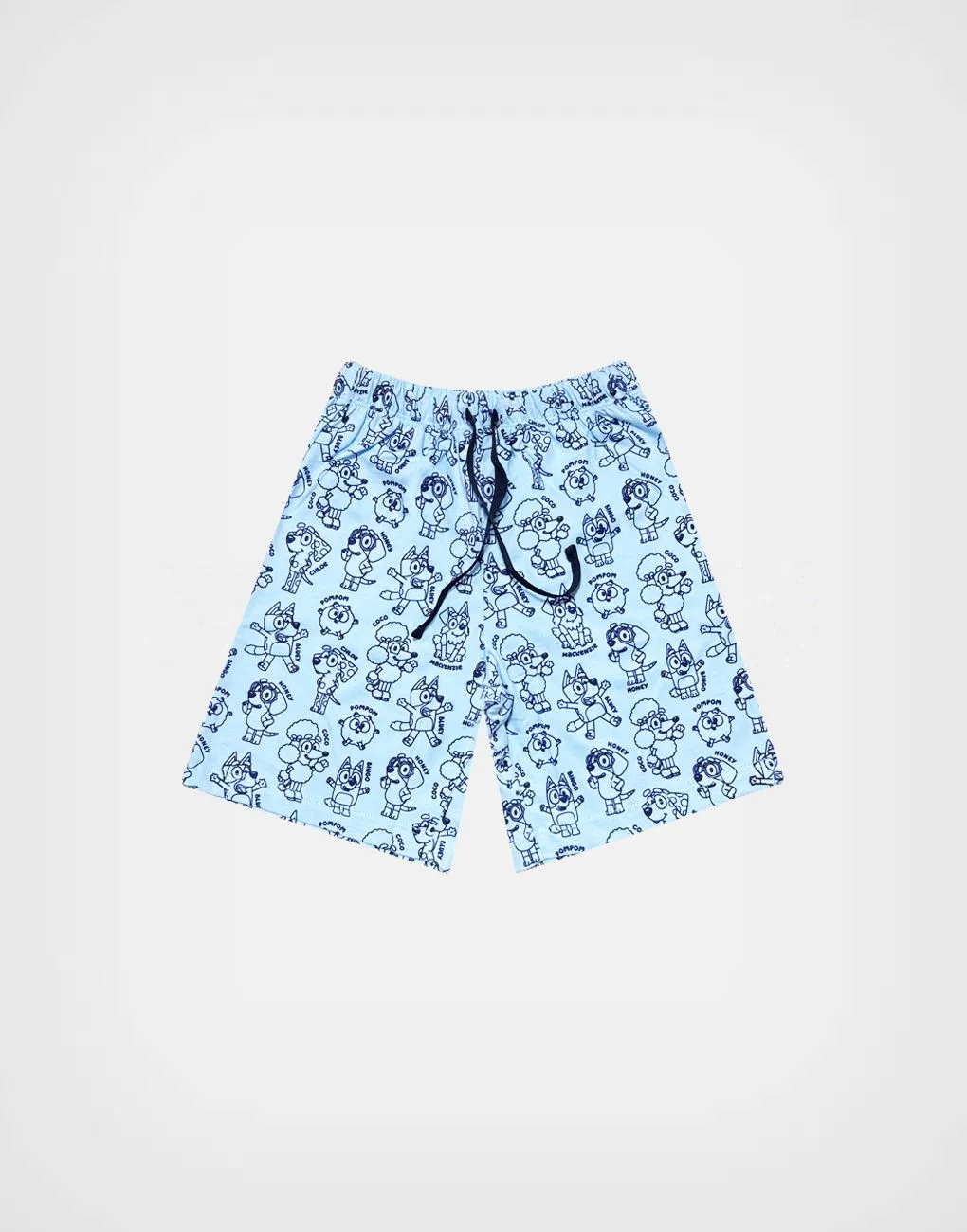 Pijama MC Bluey Color Celeste Para Niños