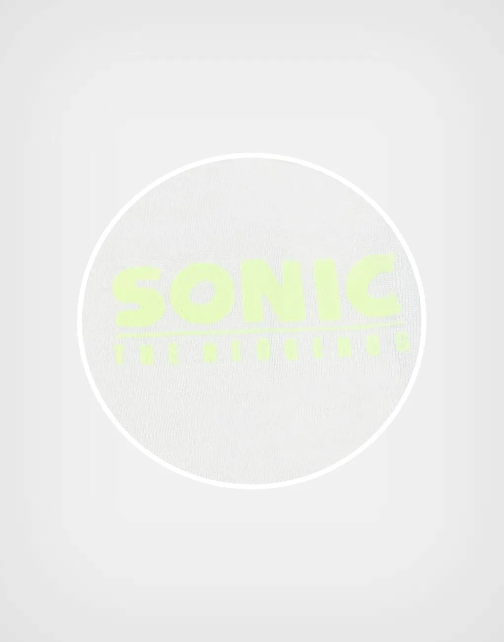 Polo Manga Corta Sonic Speed Color Blanco + Azul Para Niños