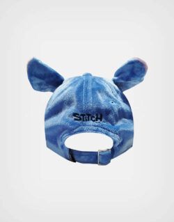 Gorra Stitch Azul Peluche con Orejitas para Niñas