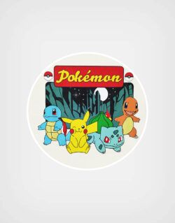 Polo Manga Corta Pokemón Para Niños