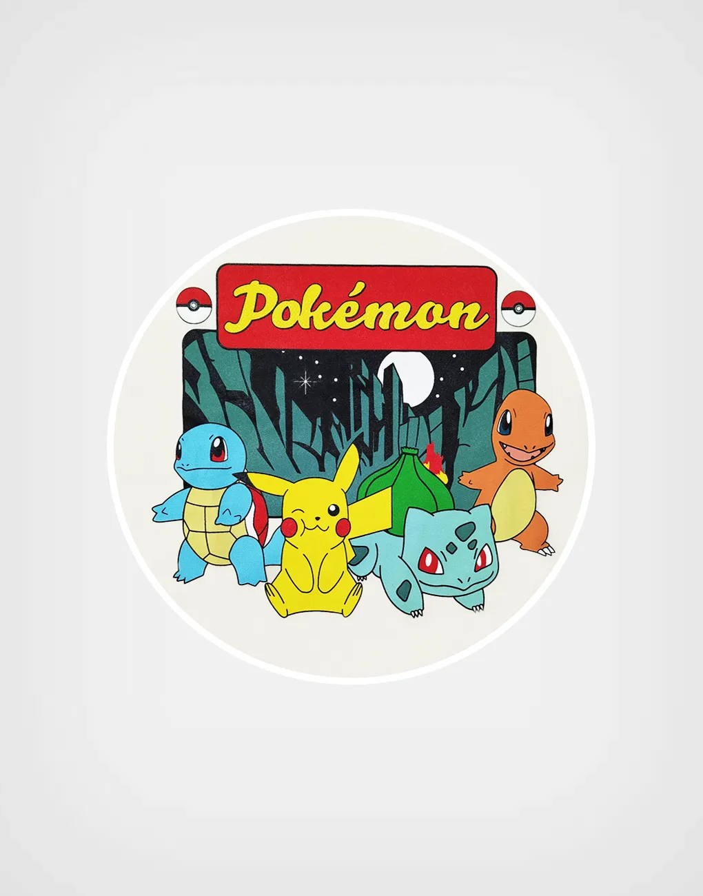 Polo Manga Corta Pokemón Para Niños