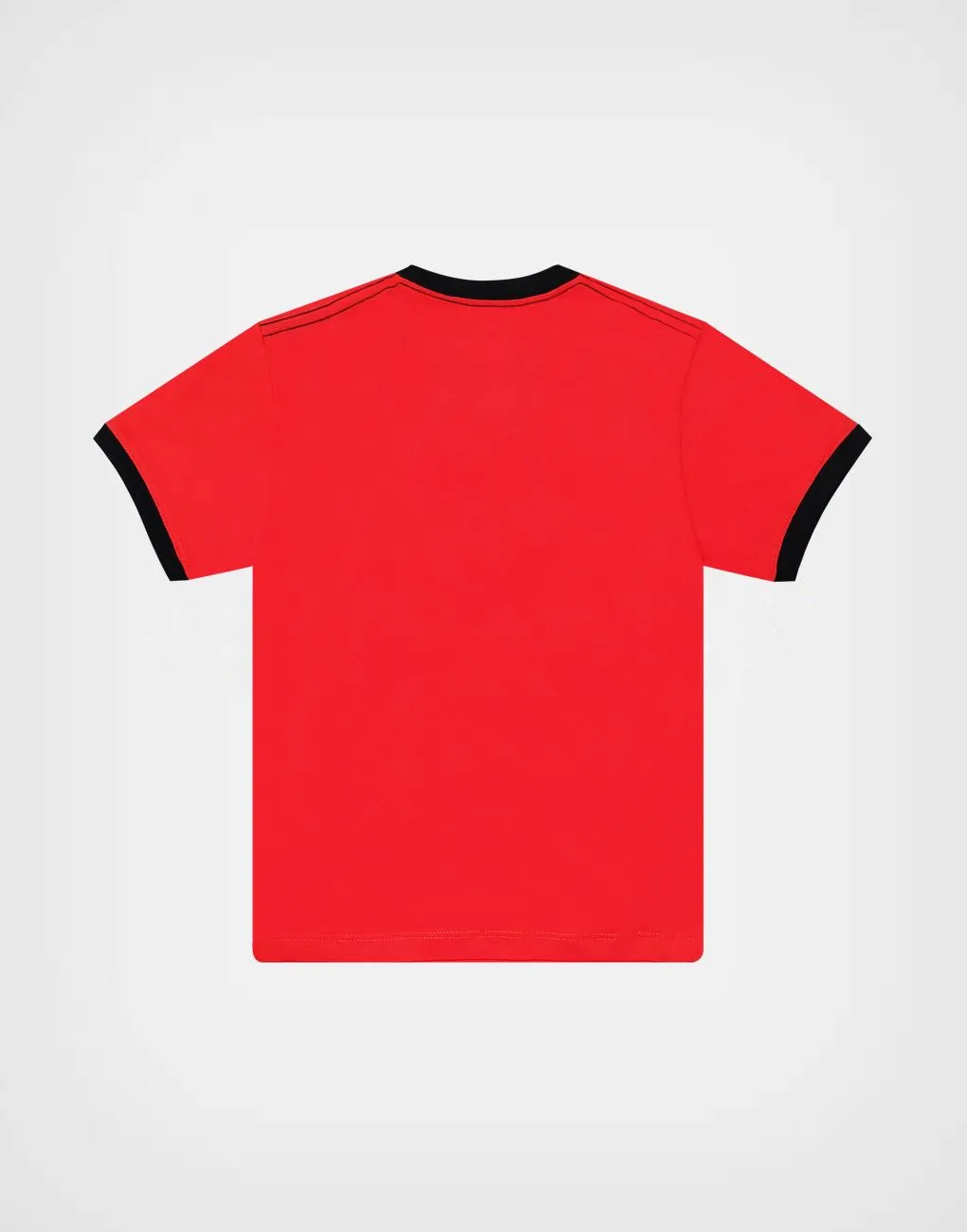 Polo Manga Corta Super Mario Bros Color Rojo Para Niños