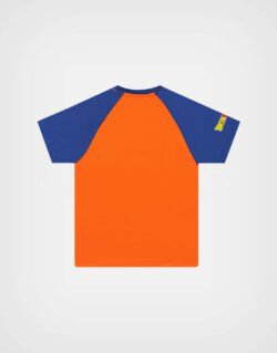Polo Manga Corta Goku Dragon Ball Z Color Naranja Para Niños