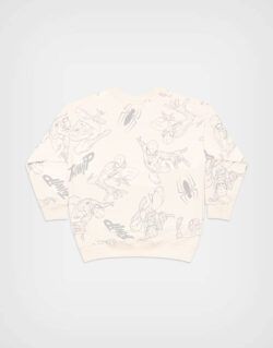 Polera Spider Man Color Beige + Rojo Para Niños