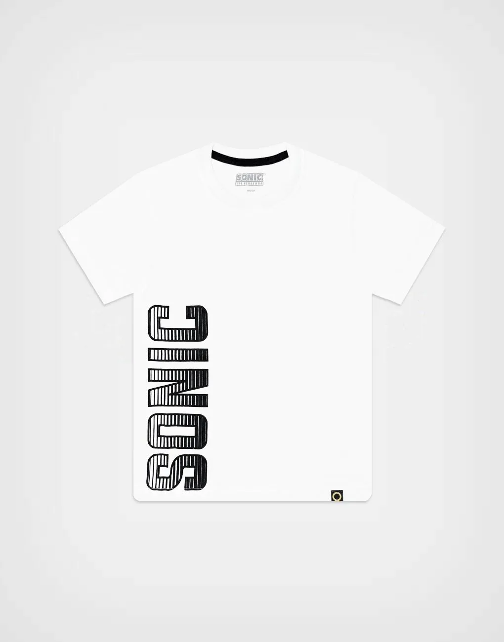 Polo Manga Corta Sonic Color Beige Para Niños
