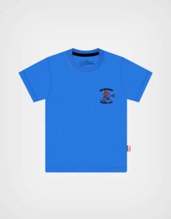 Polo Manga Corta Spider Man Neighborhood Color Azul Para Niños