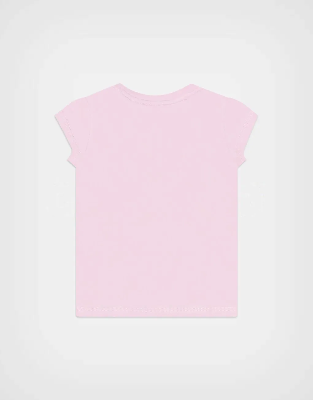 Polo Manga Corta Stitch Color Rosa Para Niñas