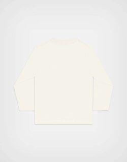 Polo Manga Larga Mickey Mouse Color Beige Para Niños